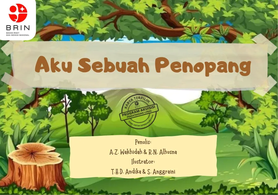 Sampul Aku Sebuah Penopang