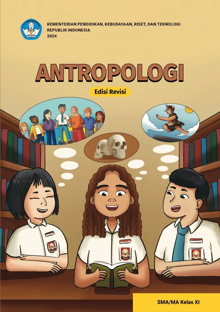 Sampul Antropologi untuk SMA/MA Kelas XI (Edisi Revisi)