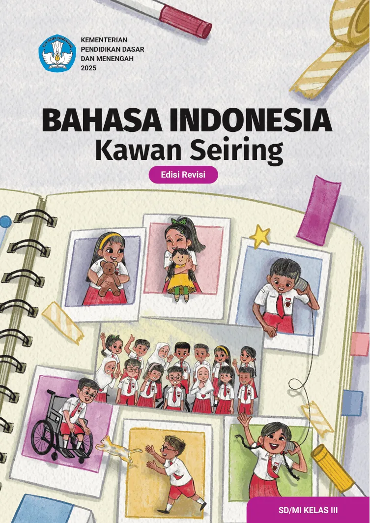 Sampul Bahasa Indonesia: Kawan Seiring untuk SD/MI Kelas III (Edisi Revisi)