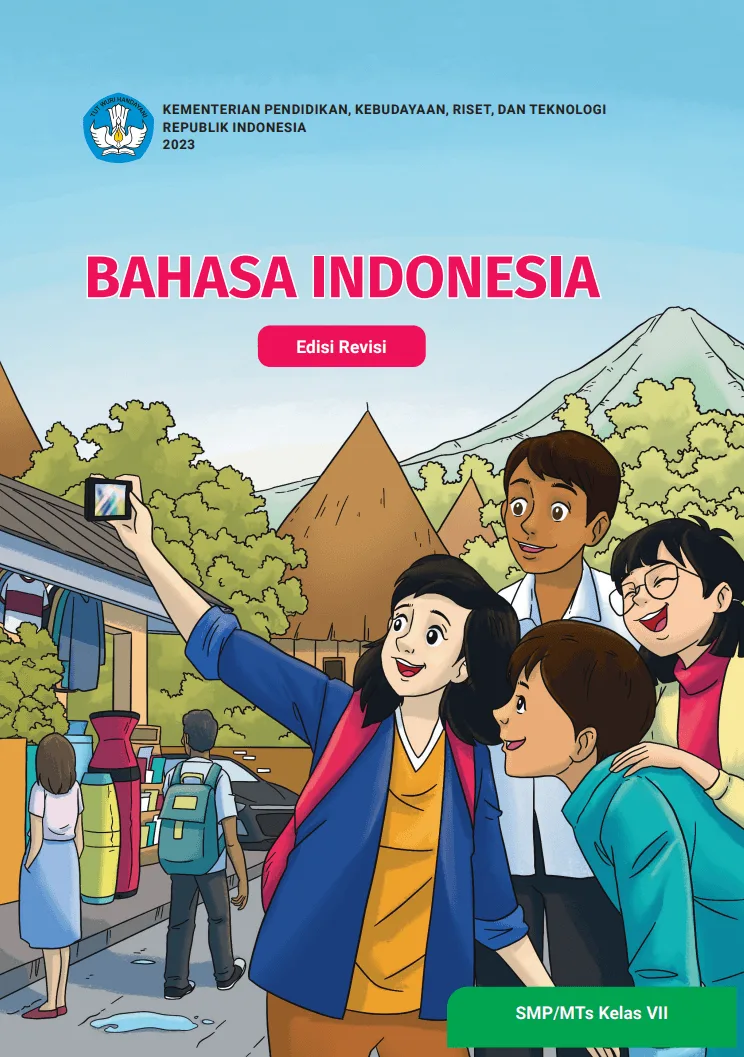 Sampul Bahasa Indonesia untuk SMP/MTS Kelas VII (Edisi Revisi)