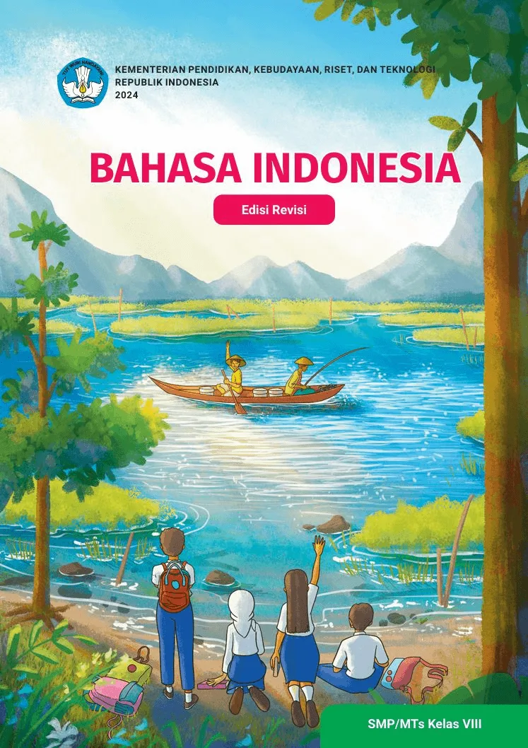 Sampul Bahasa Indonesia untuk SMP/MTs Kelas VIII (Edisi Revisi)