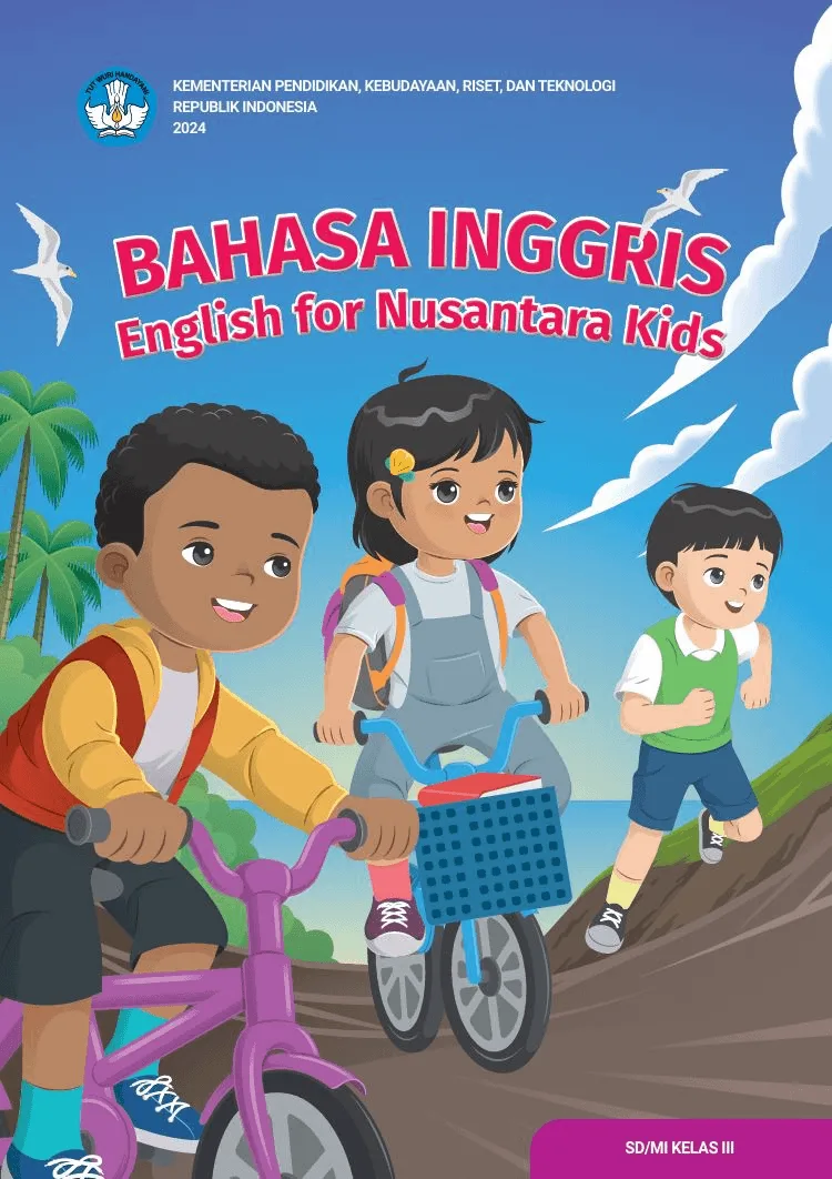 Sampul Bahasa Inggris: English for Nusantara Kids untuk SD/MI Kelas III