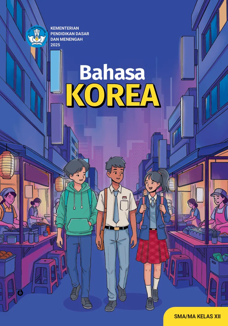 Sampul Bahasa Korea untuk SMA/MA Kelas XII