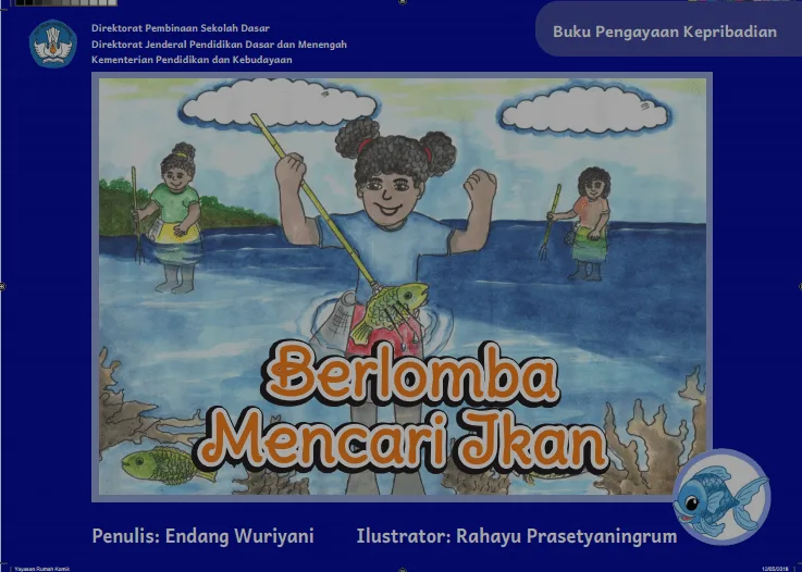 Sampul Berlomba Mencari Ikan