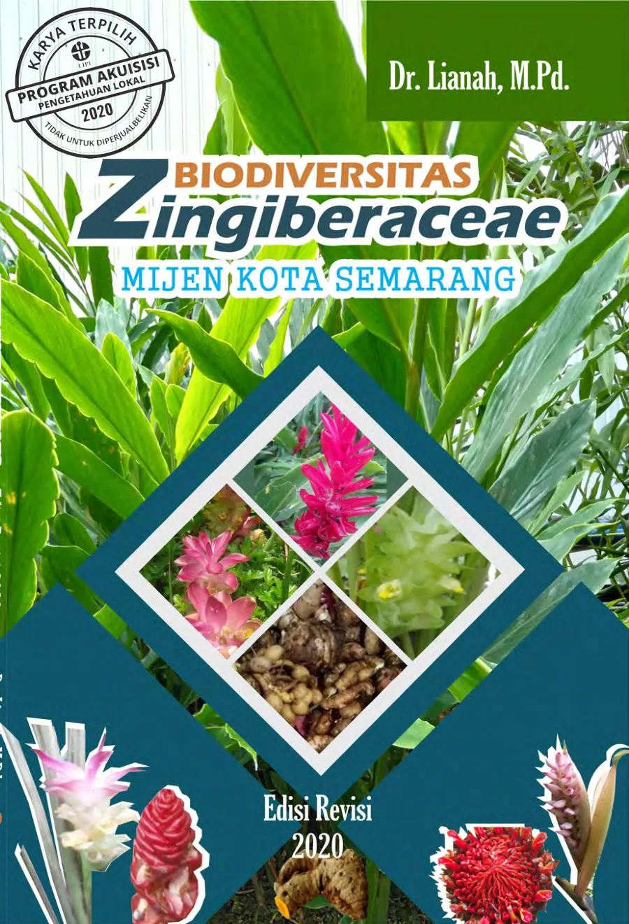 Sampul Biodiversitas Zingiberaceae Mijen Kota Semarang