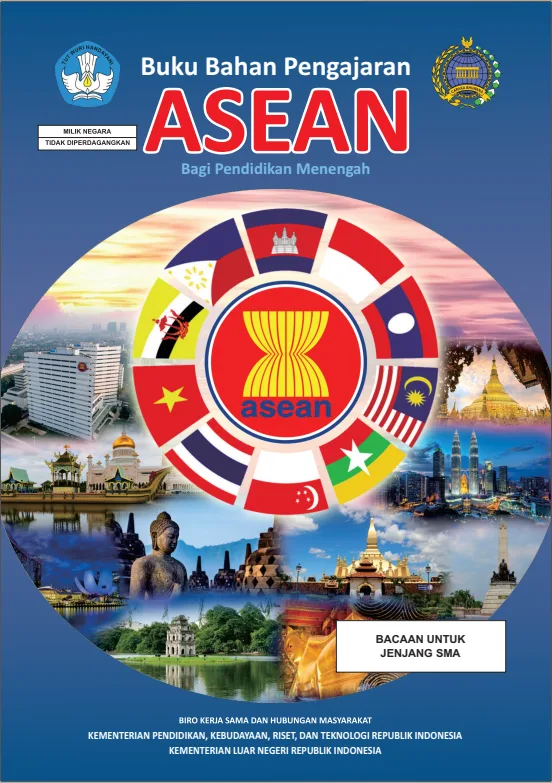 Sampul Buku Bahan Pengajaran ASEAN Bagi Pendidikan Menengah