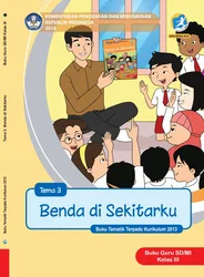 Sampul Buku Guru Tema 3 kelas III Benda di Sekitarku