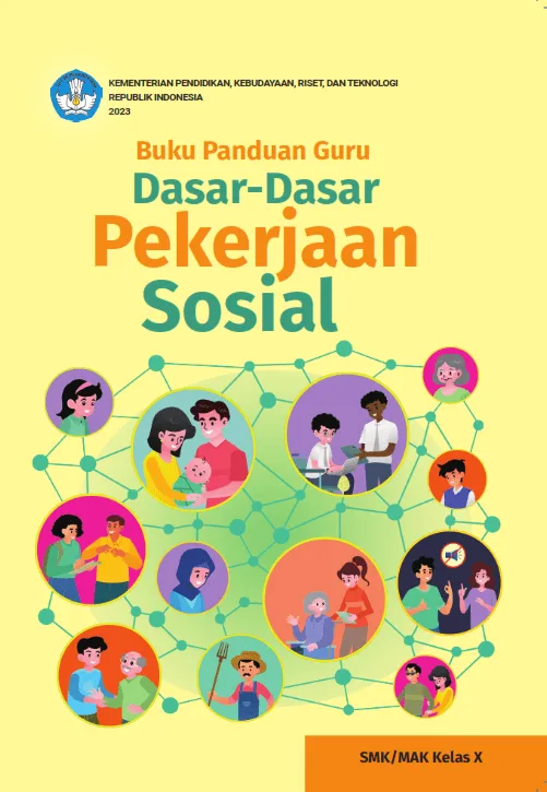 Sampul Buku Panduan Guru Dasar-Dasar Pekerjaan Sosial untuk SMK/MAK Kelas X