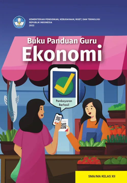 Sampul Buku Panduan Guru Ekonomi untuk SMA/MA Kelas XII