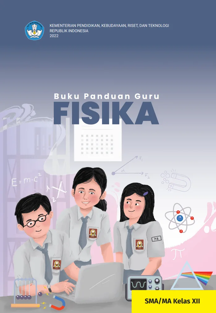Sampul Buku Panduan Guru Fisika untuk SMA/MA Kelas XII