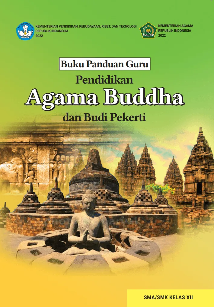 Sampul Buku Panduan Guru Pendidikan Agama Buddha dan Budi Pekerti untuk SMA/SMK Kelas XII