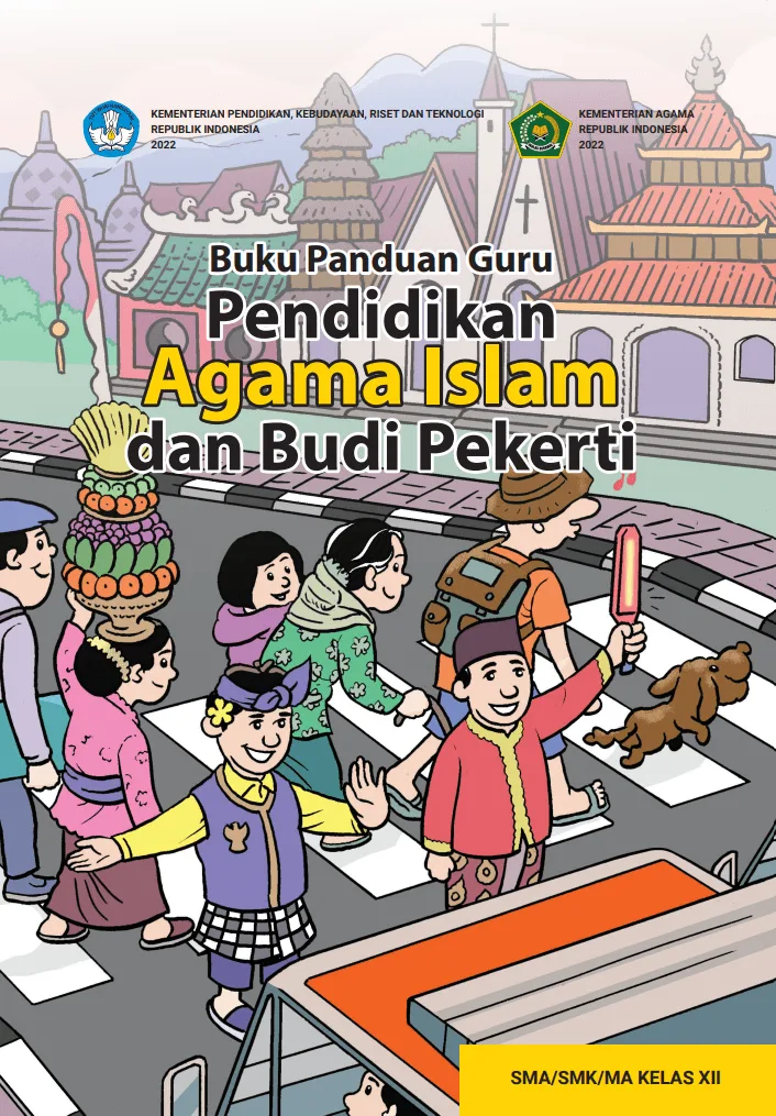 Sampul Buku Panduan Guru Pendidikan Agama Islam dan Budi Pekerti untuk SMA/SMK/MA Kelas XII