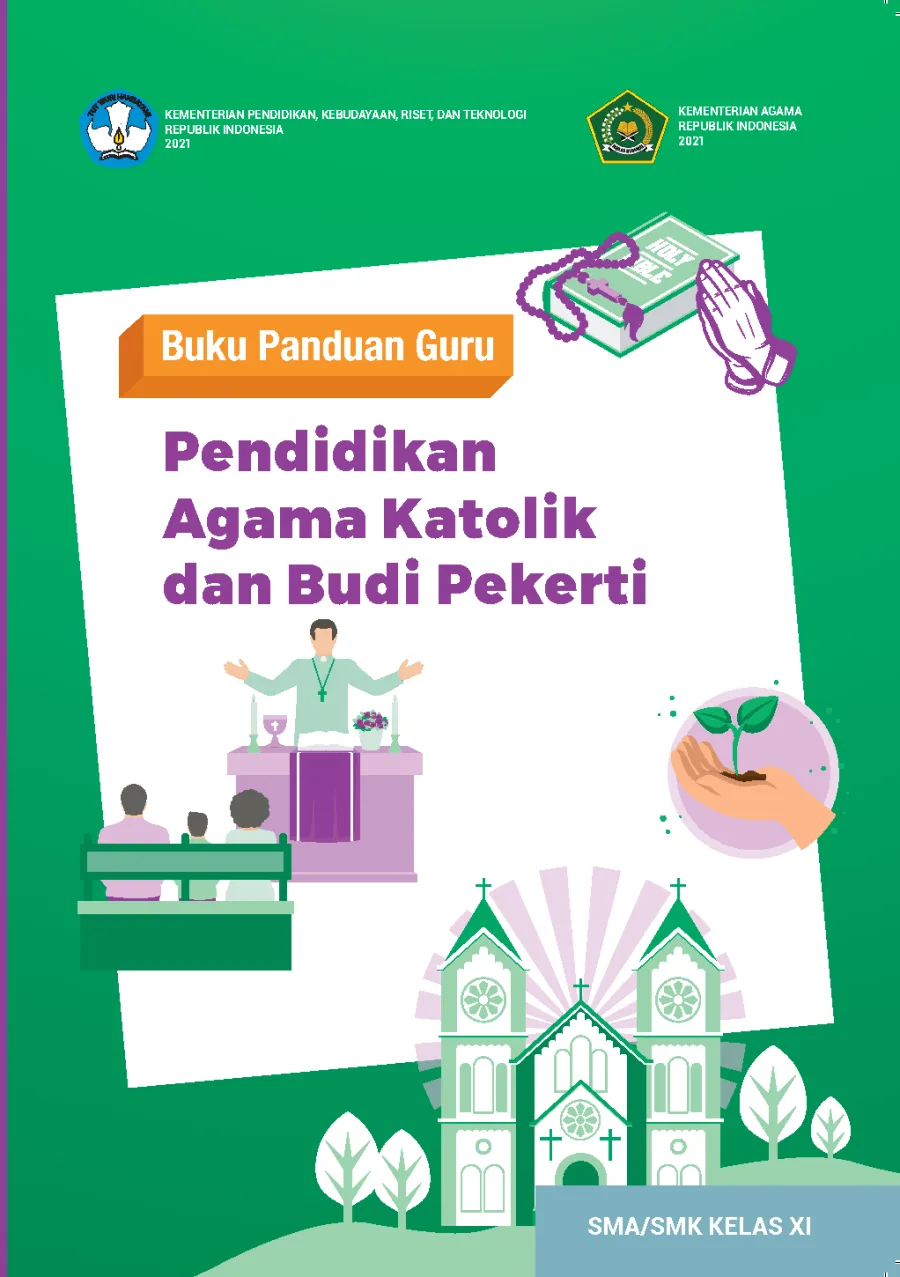 Sampul Buku Panduan Guru Pendidikan Agama Katolik dan Budi Pekerti untuk SMA/SMK Kelas XI