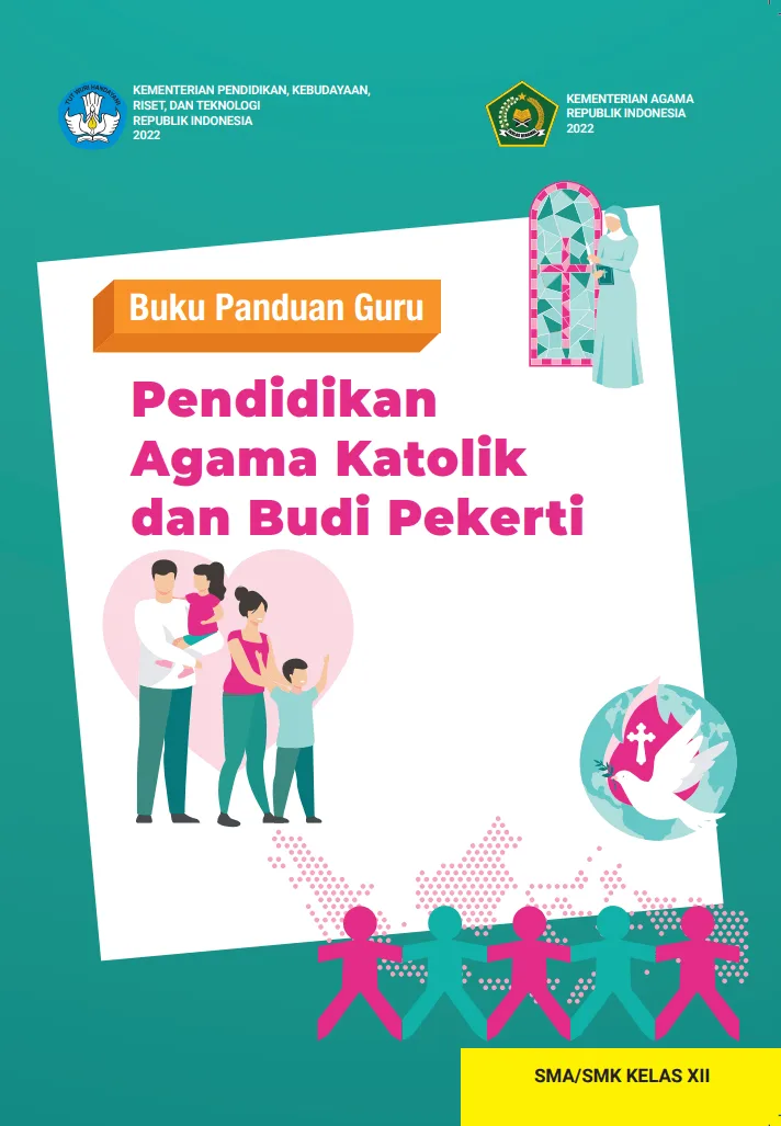 Sampul Buku Panduan Guru Pendidikan Agama Katolik dan Budi Pekerti untuk SMA/SMK Kelas XII