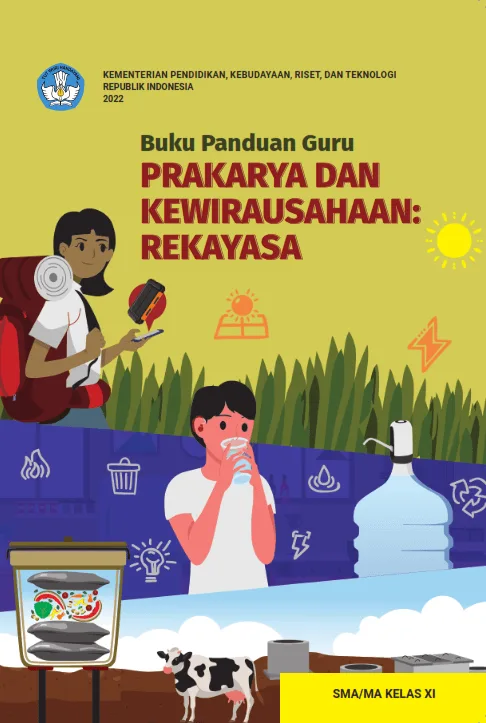 Sampul Buku Panduan Guru Prakarya dan Kewirausahaan: Rekayasa untuk SMA/MA Kelas XI