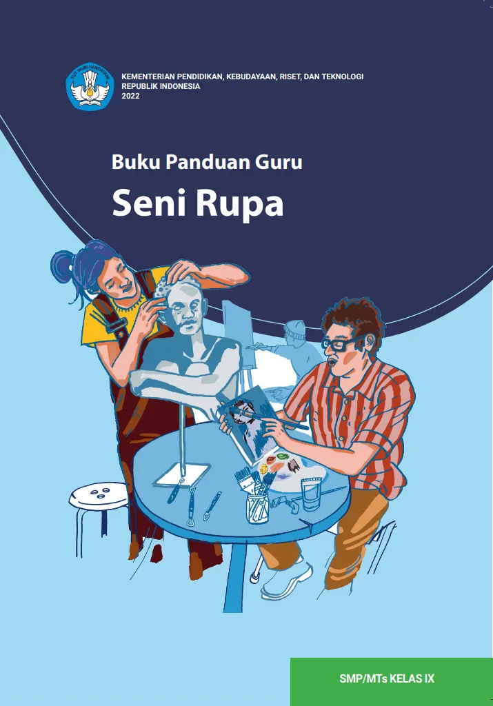 Sampul buku Buku Panduan Guru Seni Rupa untuk SMP/MTs Kelas IX