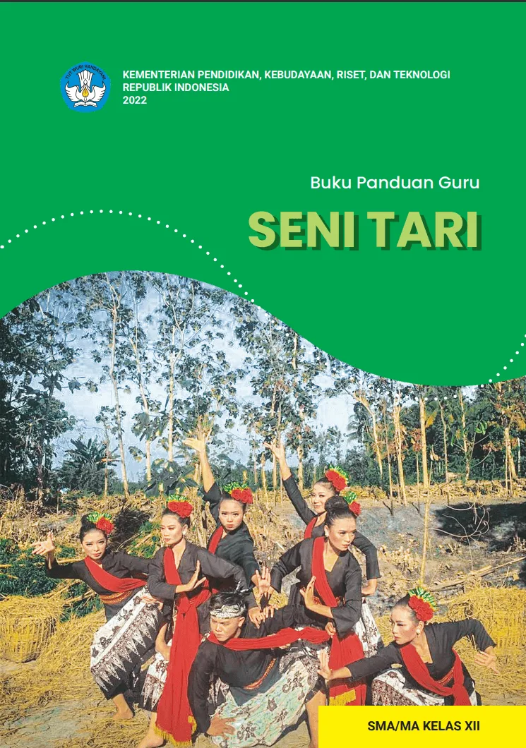 Sampul buku Buku Panduan Guru Seni Tari untuk SMA/MA Kelas XII