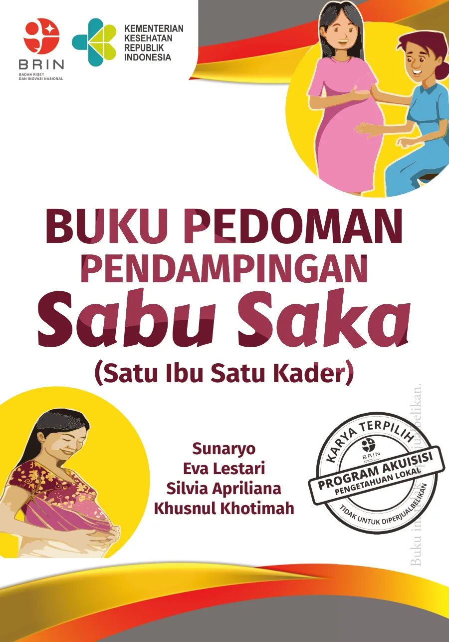 Sampul Buku Pedoman Pendampingan Sabu Saka (Satu Ibu Satu Kader)
