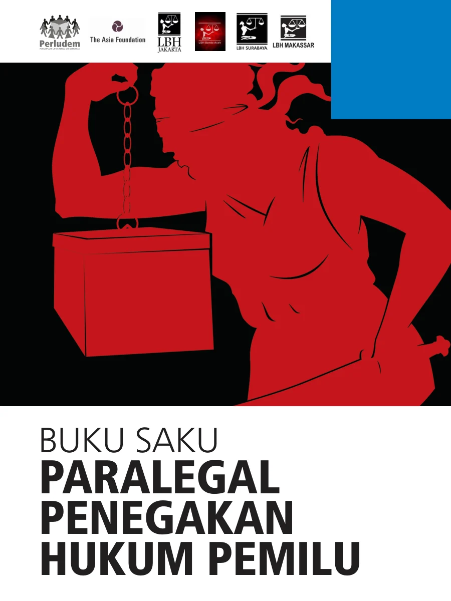 Sampul Buku Saku Paralegal Penegakan Hukum Pemilu