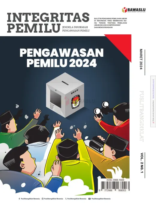 Sampul Buletin Integritas Pemilu Vol. 2 No. 1 (Pengawasan Pemilihan Umum 2024)