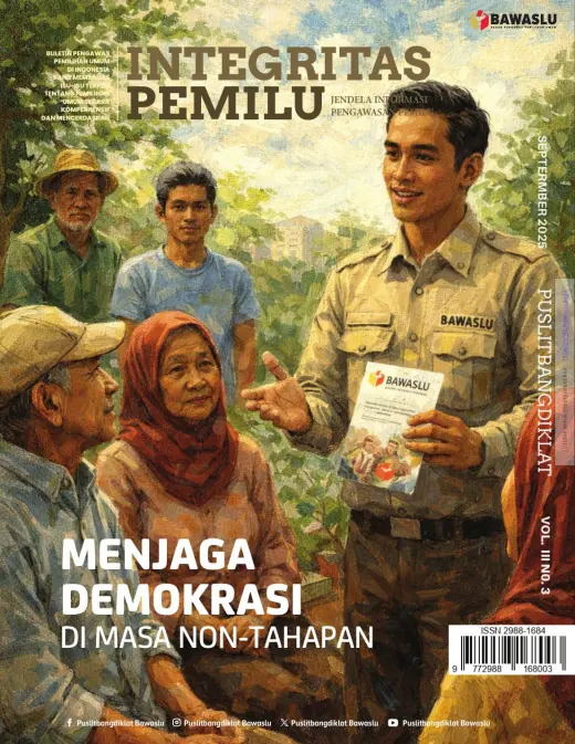 Sampul Buletin Integritas Pemilu Vol. 3 No. 3 (Menjaga Demokrasi di Masa Non-Tahapan)