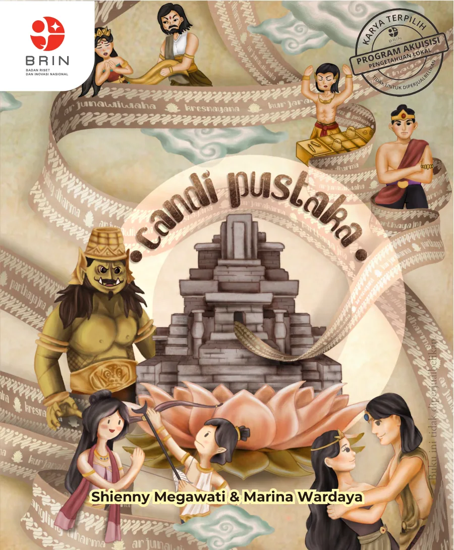 Sampul buku Candi Pustaka