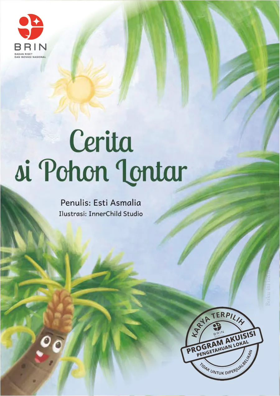 Sampul buku Cerita Si Pohon Lontar