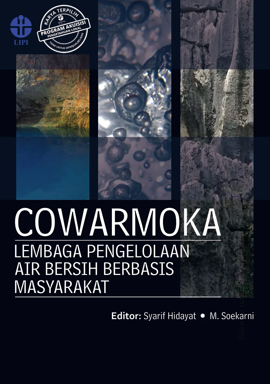 Sampul buku Cowarmoka: Lembaga Pengelolaan Air Bersih Berbasis Masyarakat di Daerah Karst