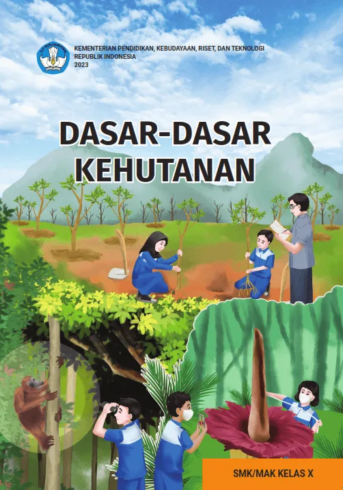 Sampul Dasar-Dasar Kehutanan untuk SMK/MAK Kelas X