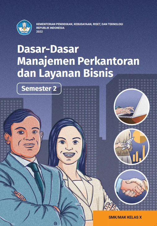 Sampul Dasar-Dasar Manajemen Perkantoran dan Layanan Bisnis untuk SMK/MAK Kelas X Semester 2
