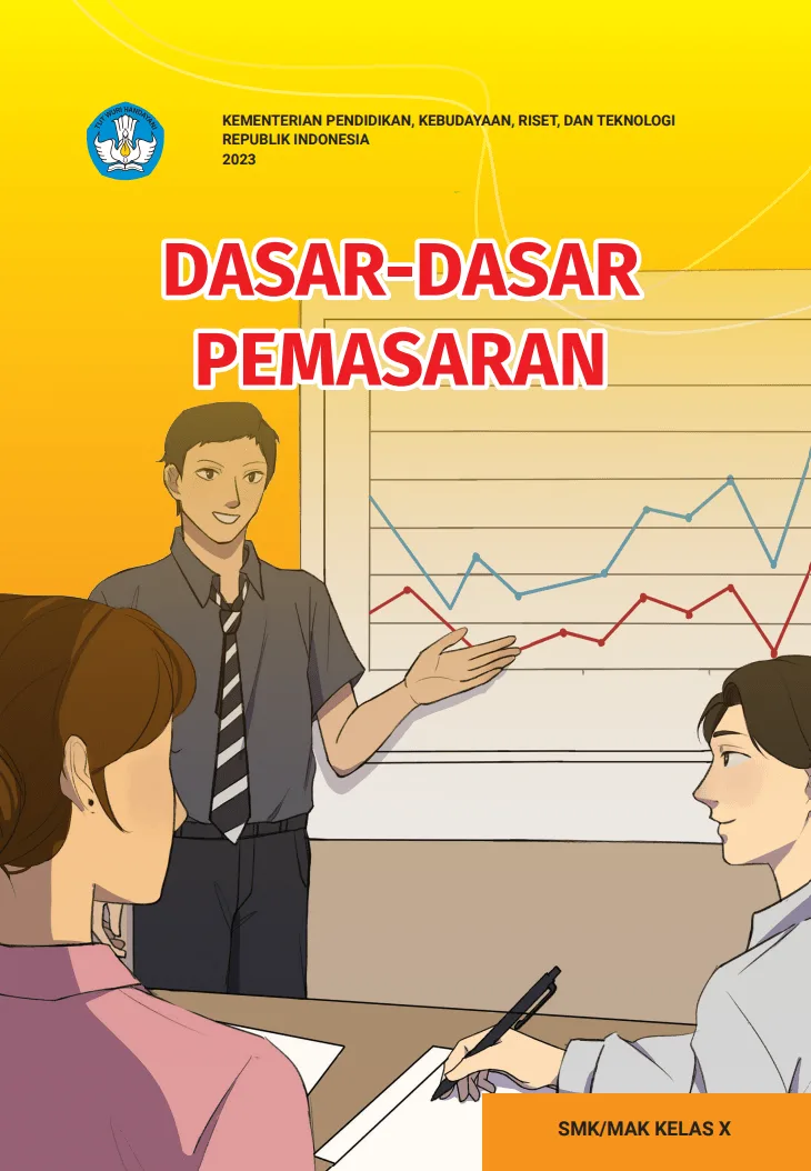 Sampul Dasar-Dasar Pemasaran untuk SMK/MAK Kelas X