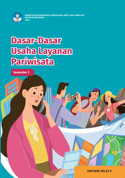 Sampul Dasar-Dasar Usaha Layanan Pariwisata untuk SMK/MAK Kelas X Semester 2