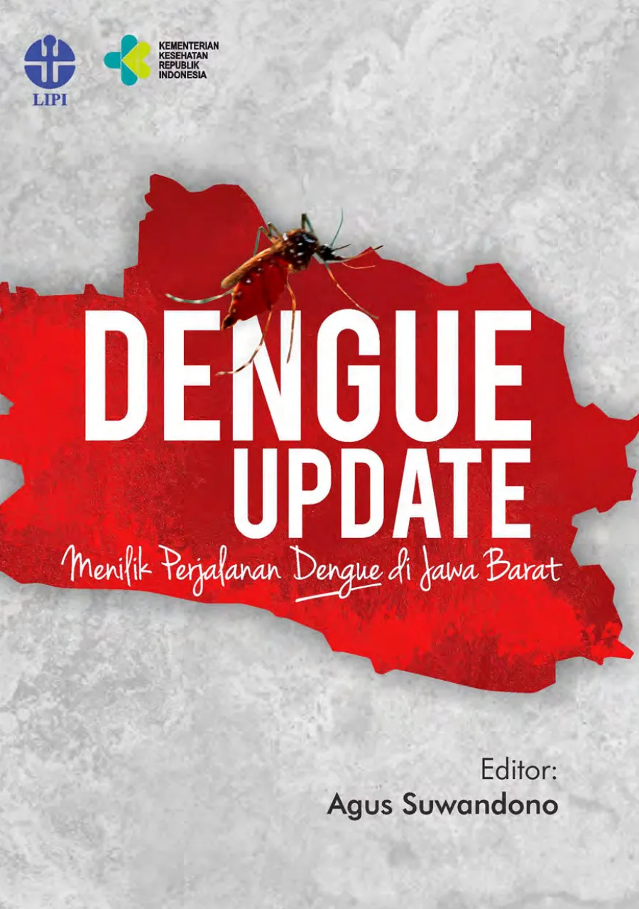 Sampul buku Dengue Update: Menilik Perjalanan Dengue di Jawa Barat