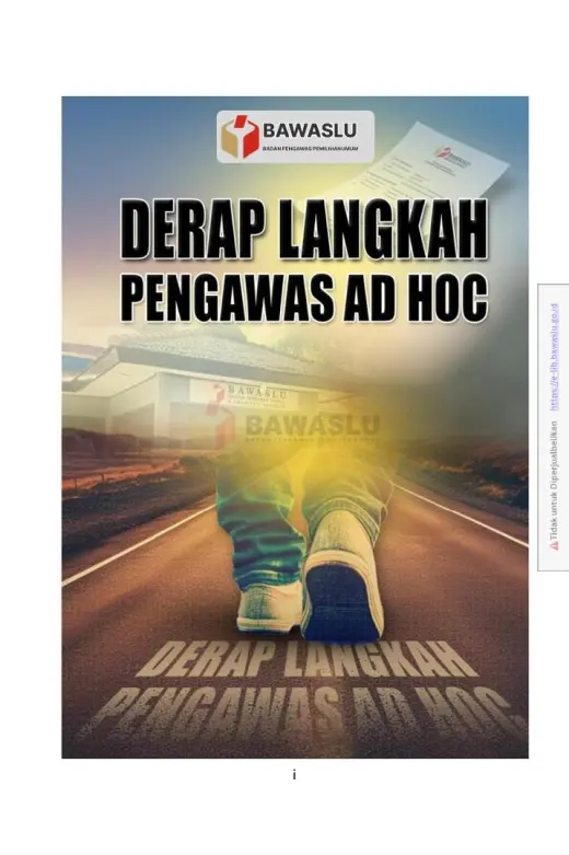 Sampul Derap Langkah Pengawas AdHoc