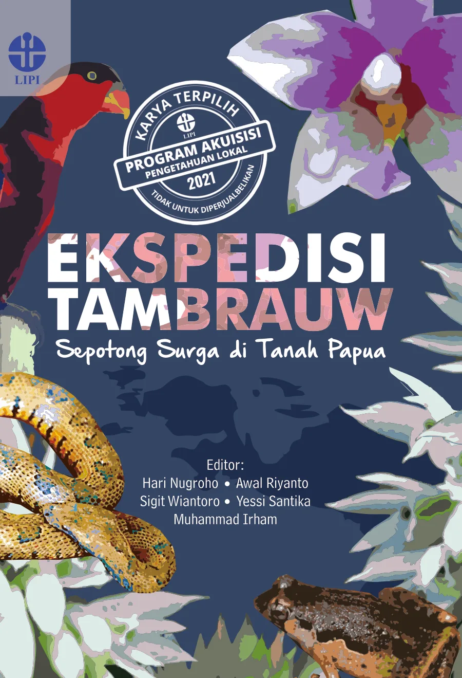 Sampul buku Ekspedisi Tambrauw: Sepotong Surga di Tanah Papua