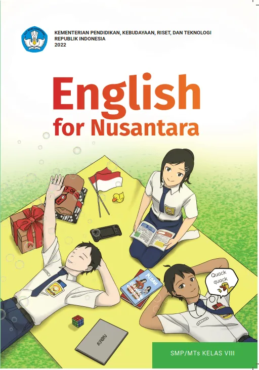 Sampul English for Nusantara untuk SMP/MTs Kelas VIII