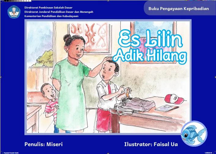 Sampul Es Lilin Adik Hilang