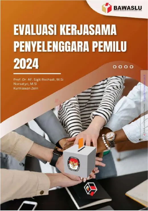 Sampul Evaluasi Kerjasama Penyelenggara Pemilu 2024