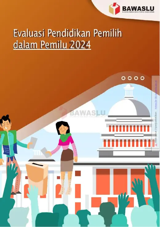 Sampul Evaluasi Pendidikan Pemilih dalam Pemilu 2024