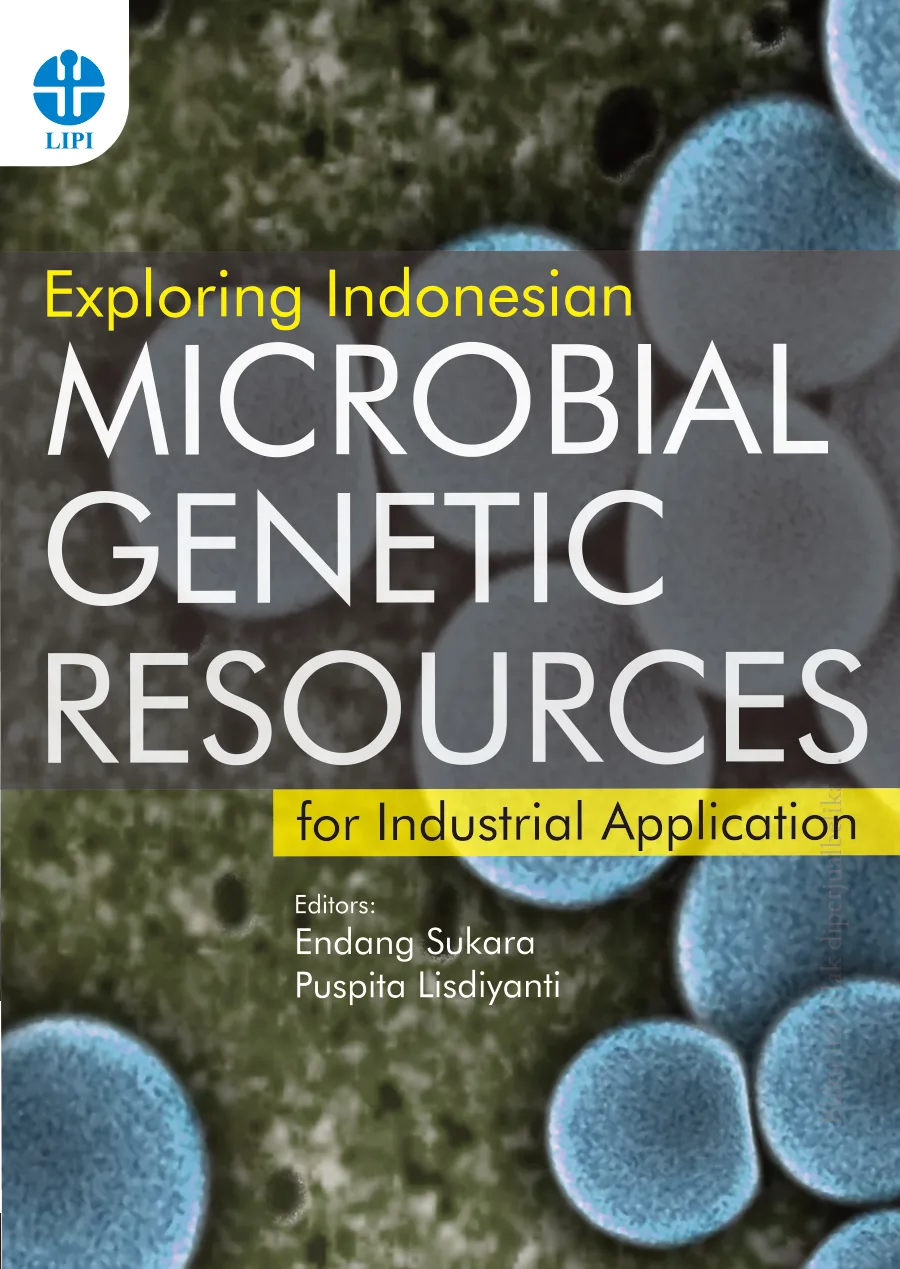 Sampul buku Exploring Indonesian Microbial Genetic Resources for Industrial Application