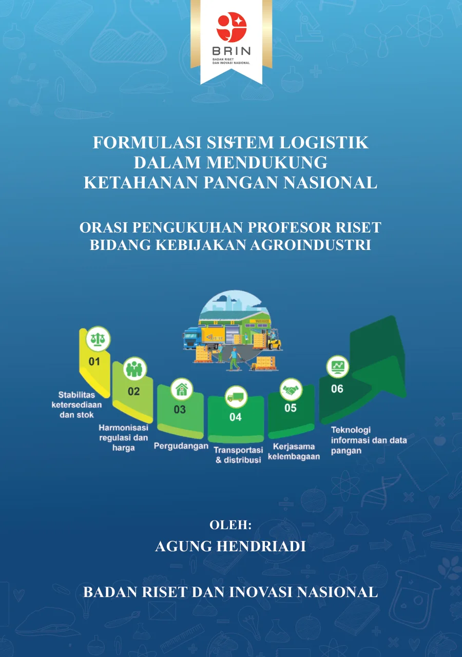 Sampul FORMULASI SISTEM LOGISTIK DALAM MENDUKUNG KETAHANAN PANGAN NASIONAL