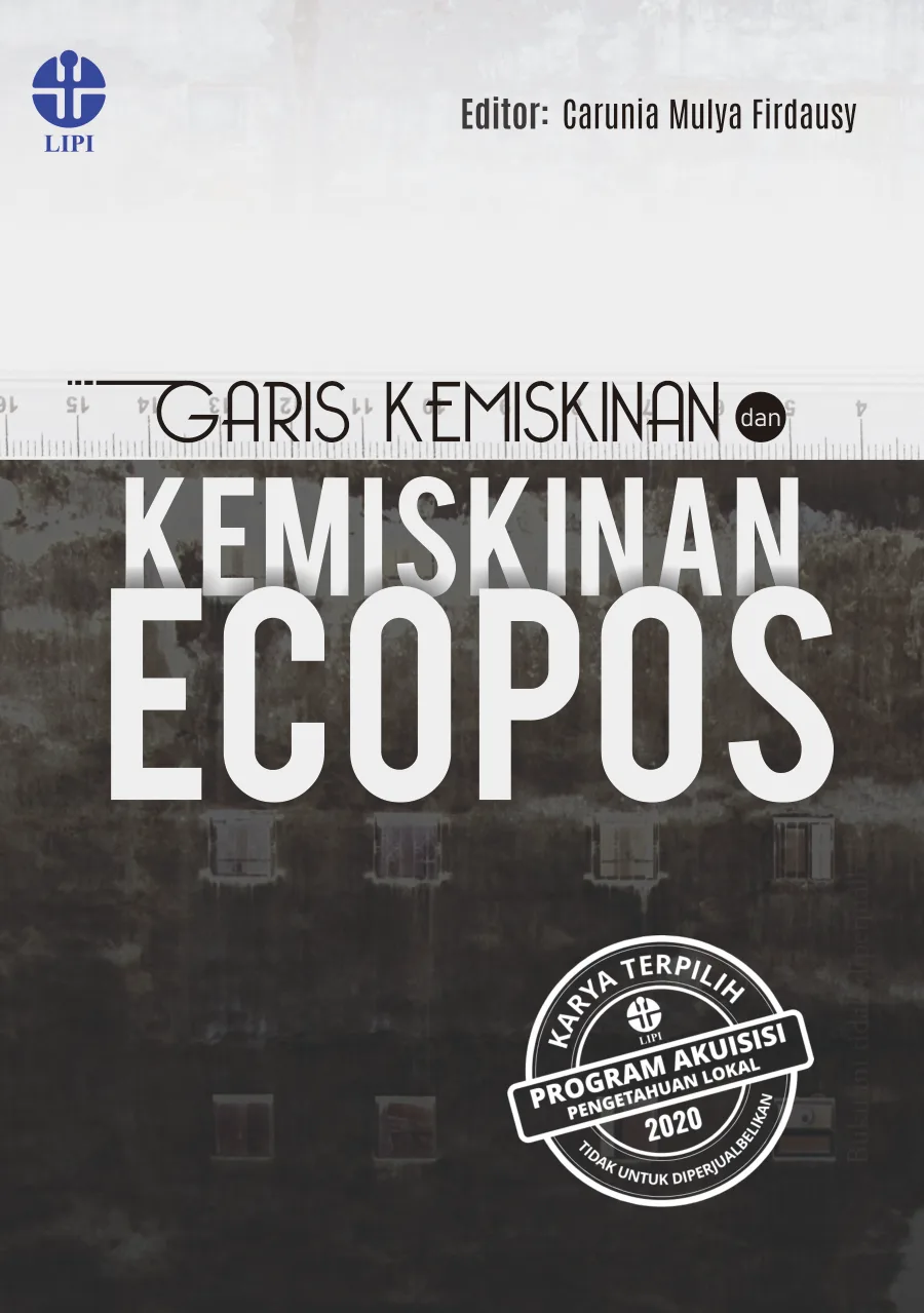 Sampul buku Garis Kemiskinan dan Kemiskinan Ecopos