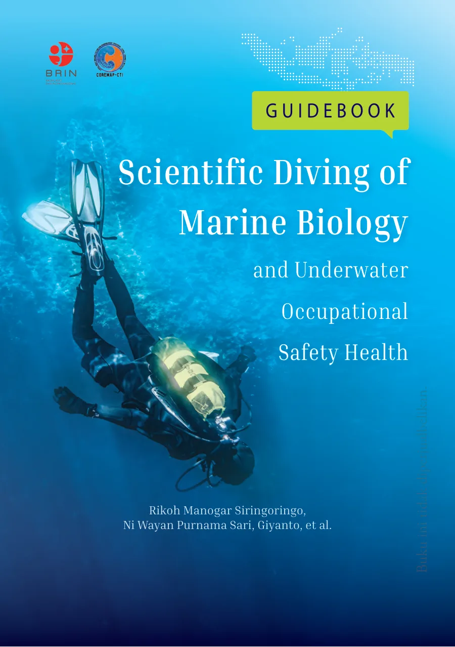 Sampul Guidebook Scientific Diving of Marine Biology and Underwater Occupational Safety Health