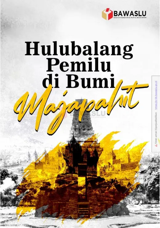 Sampul Hulubalang Pemilu di Bumi Majapahit