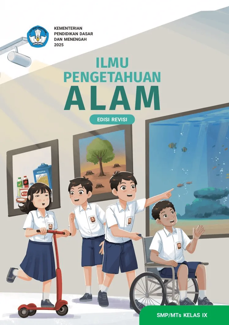 Sampul Ilmu Pengetahuan Alam untuk SMP/MTs Kelas IX (Edisi Revisi)