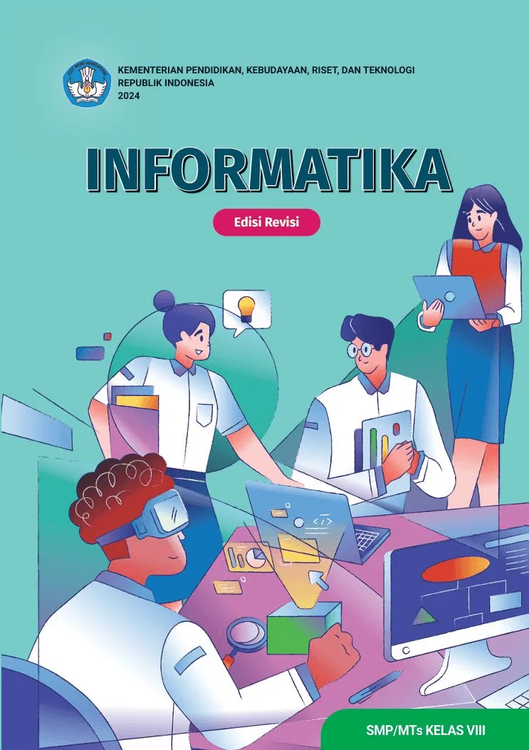 Sampul Informatika untuk SMP/MTs Kelas VIII (Edisi Revisi)
