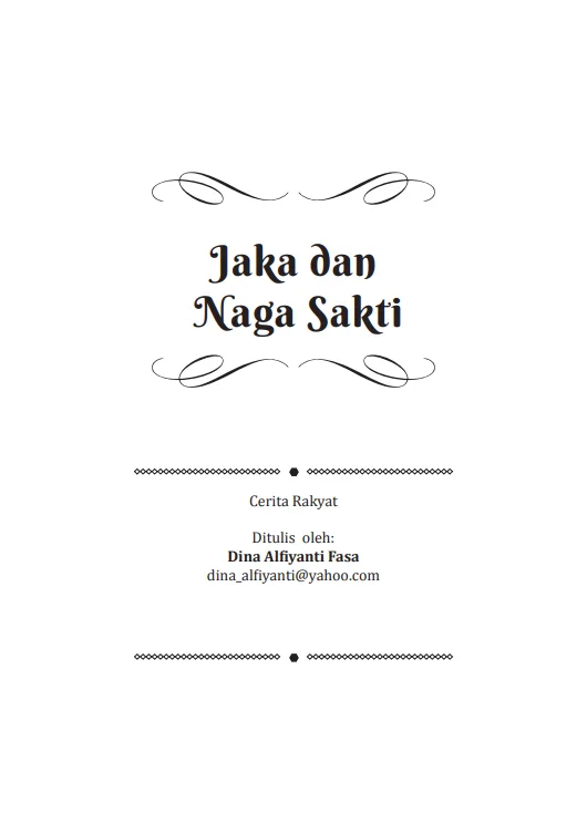 Sampul Jaka dan Naga Sakti