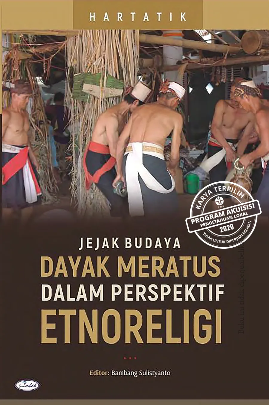 Sampul Jejak Budaya Dayak Meratus dalam Perspektif Etnoreligi