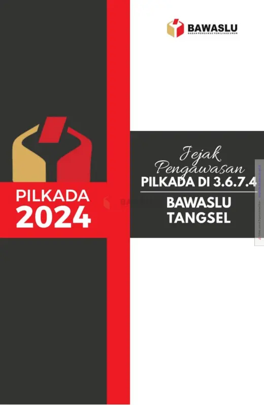 Sampul Jejak Pengawasan di 3.6.7.4 Bawaslu Tangsel