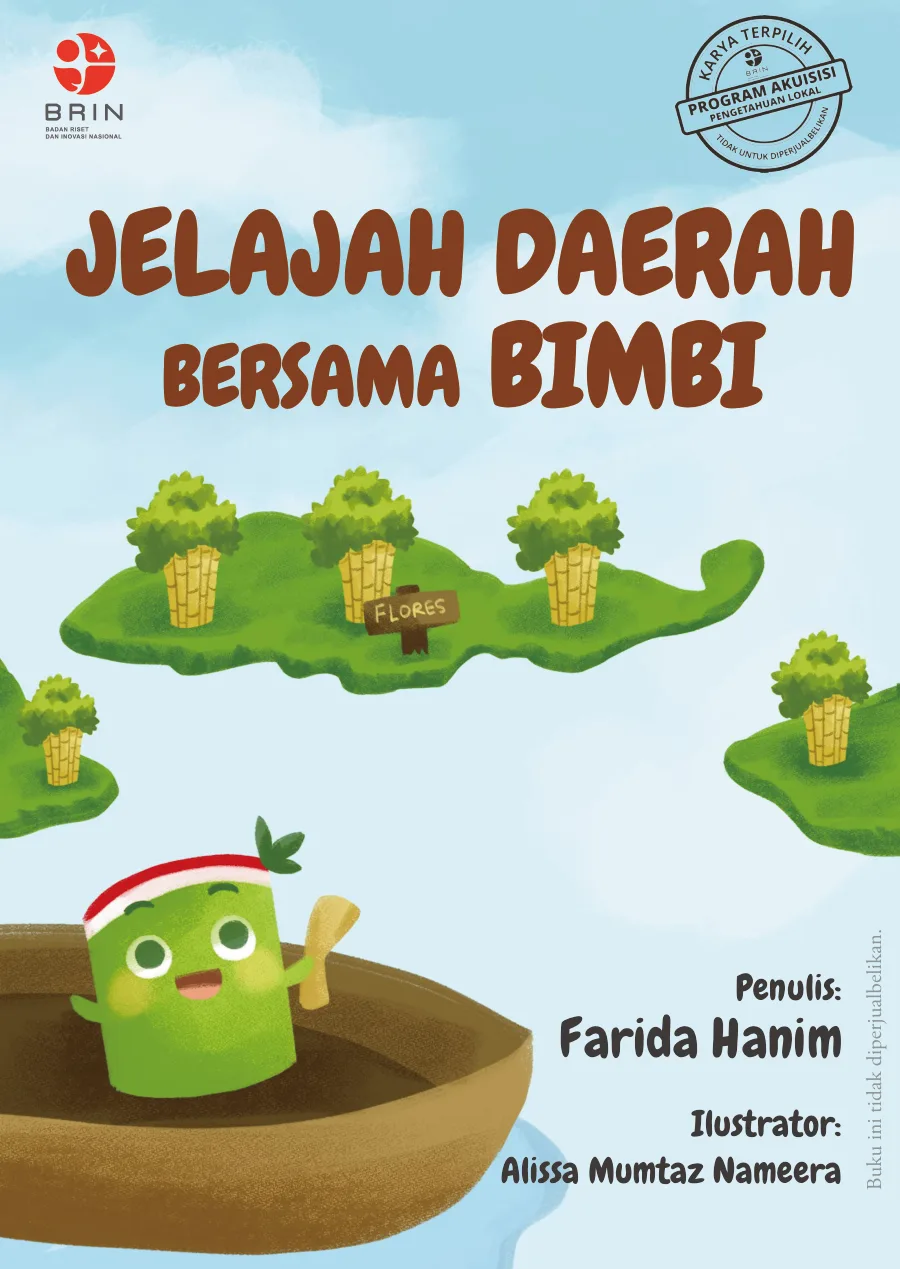 Sampul Jelajah Daerah Bersama Bimbi